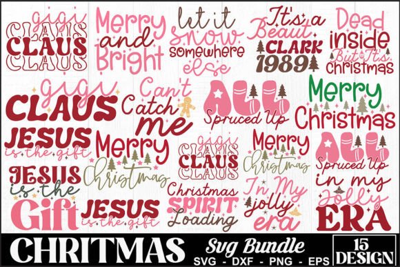 Chritmas SVG Bundle: A Must-Have for Creative Crafts and Graphics
