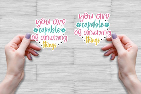 Enhance Your Blog with You Are Capable of Amazing Things SVG Graphics