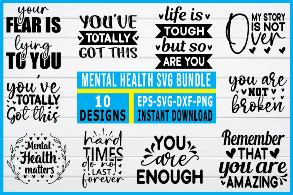 Mental Health Svg Bundle: A Thoughtful Design Review