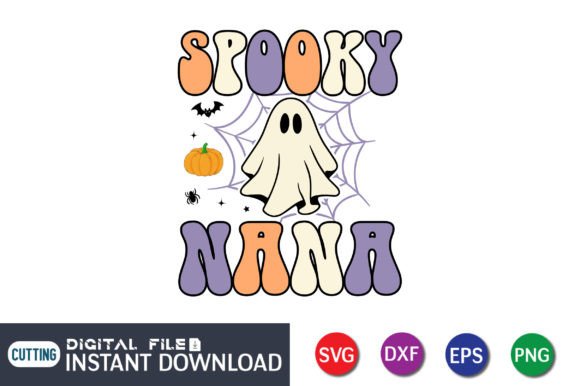 Spooky Nana SVG: A Versatile Graphic for Crafts