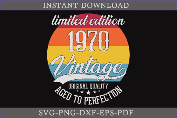 Vintage 1970 Aged to Perfection: A Crafts Graphics Gem