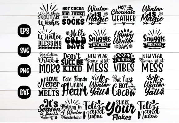 Winter Svg Design Bundle: A Versatile Embroidery Asset