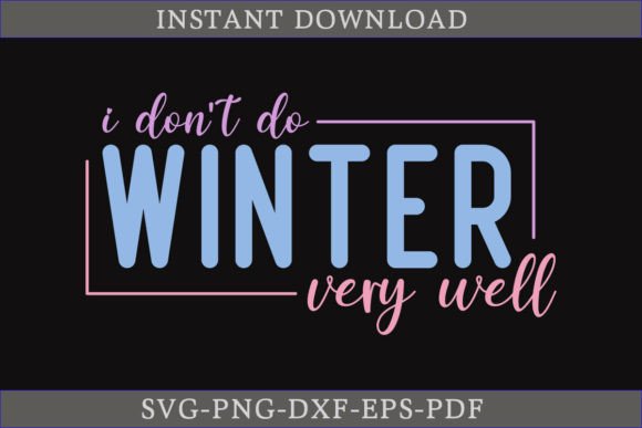 Winter SVG for Creative Crafts and Graphics
