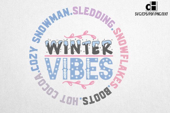 Winter Vibes Quotes SVG: A Must-Have for Creative Graphics and Crafts
